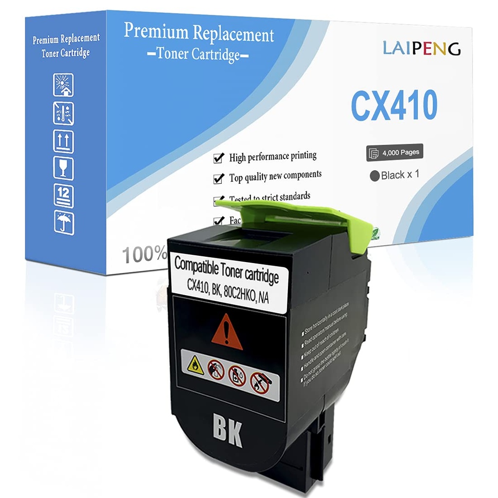 [CX410 BK] Toner LEXMARK CX410/CX510 BK