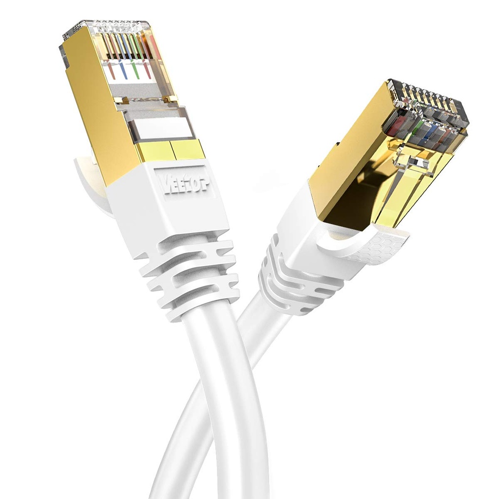 LW cordon de Brassage Rj45 Cat6A FTP PVC Multi Couleurs 0.25M