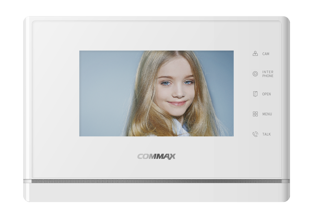 Commax videophone CDV-70Y 7 inch-2door white