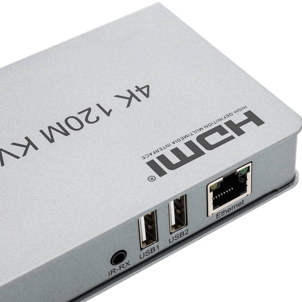EXTENDER IP HDMI-USB 4K 120M