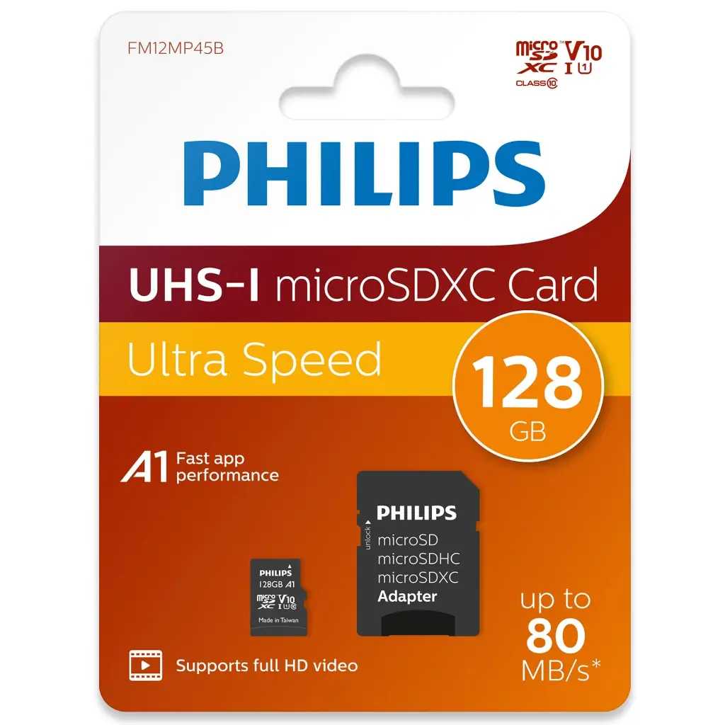 Carte Mémoire Philips 128GB