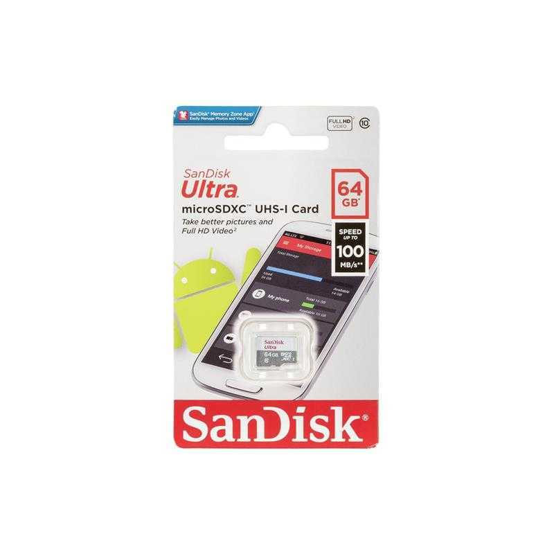 CARTE MEMOIRE MICRO SD 128GO SANDISK