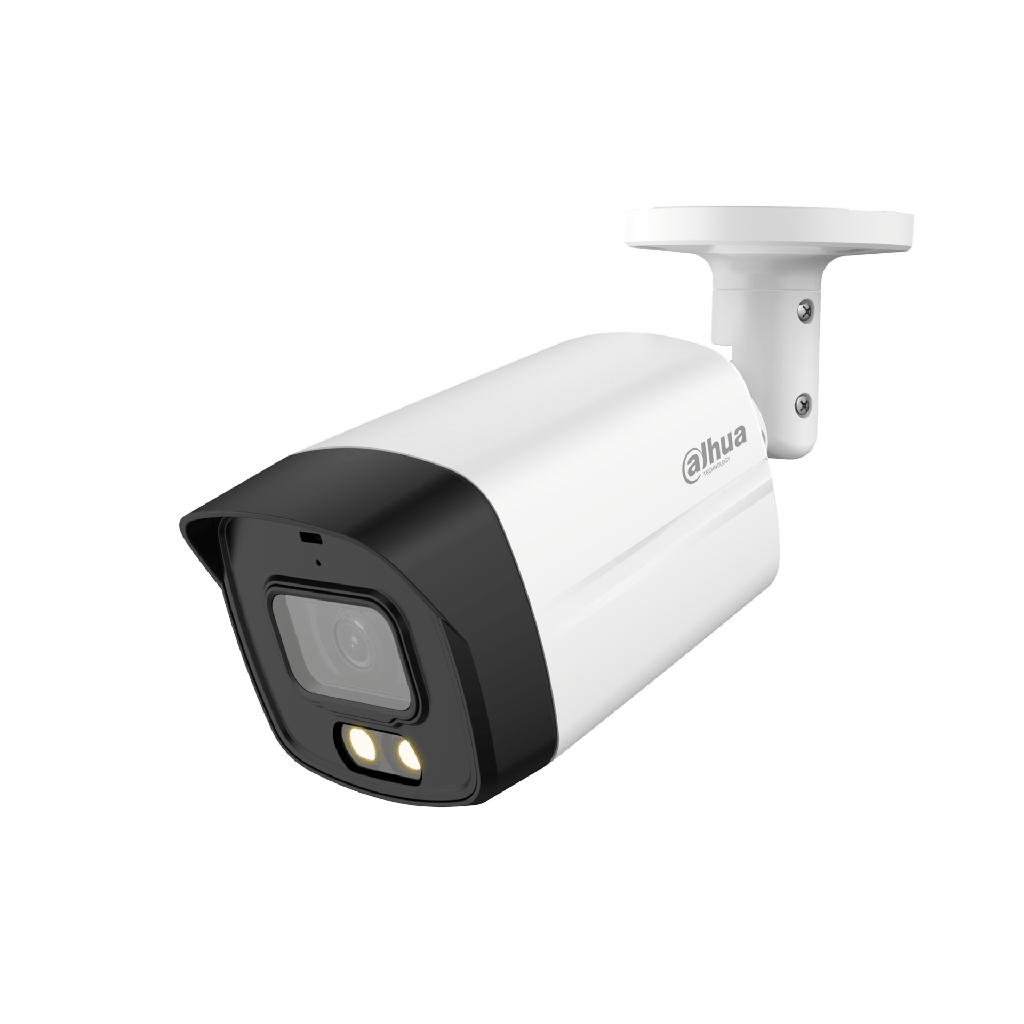 CAMERA HDCVI DAHUA BULLET FIX 2MP FULL COLOR AUDIO HFW1239TLM(-A)-LED
