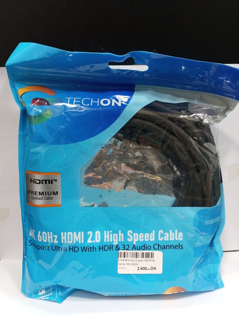 Cable HDMI 4k 5m G-TECHON