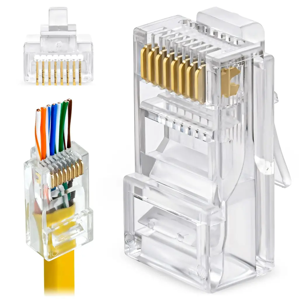 CONNECTEUR RJ45 CAT 6E AMP NETCONNECT