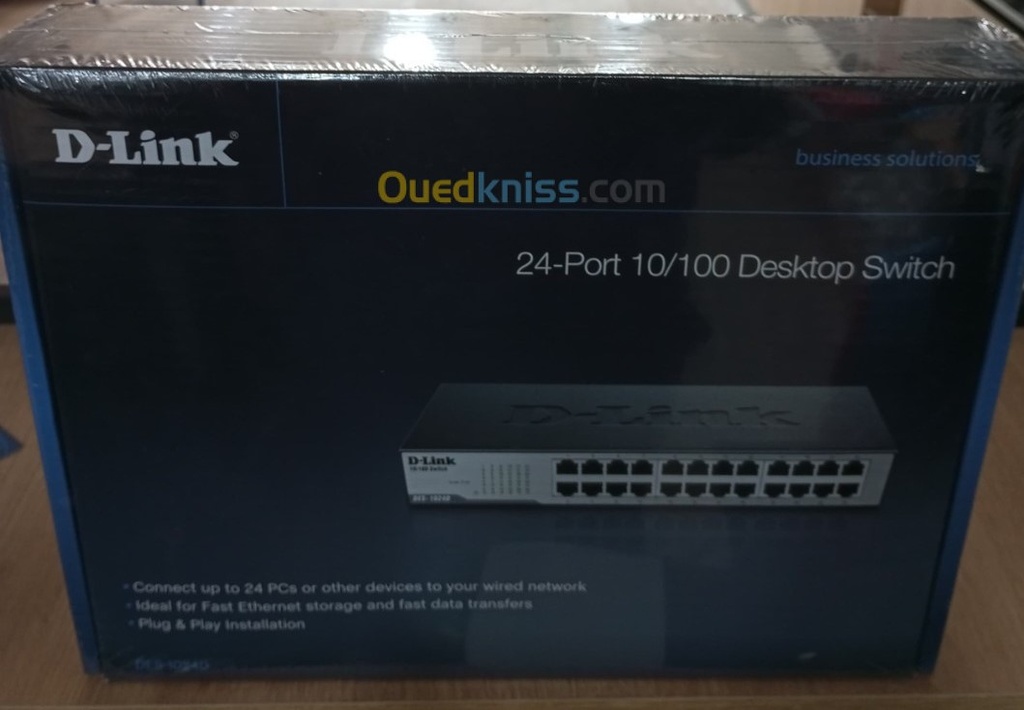 Switch 24 Ports 10/100M RACK D-Link DES-1024D