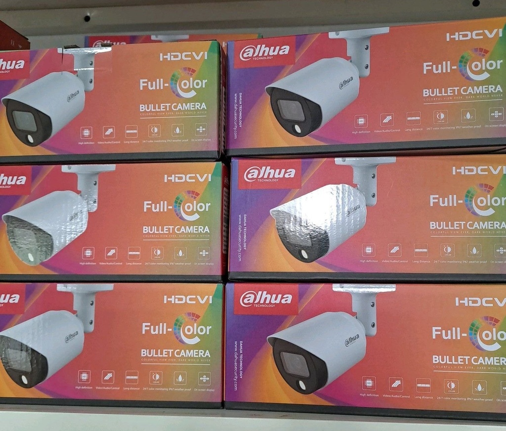 CAMERA DAHUA HDCVI BULLET 5MP FIX FULL COLOR AUDIO DH-HAC-HFW1509TP-A-LED