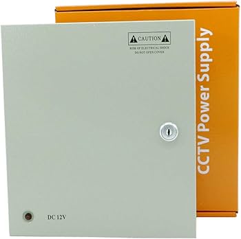 Bloc d'alimentation CCTV 12V5A4S ORANGE