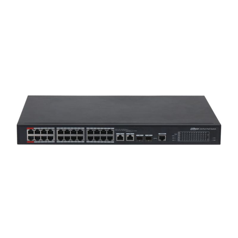 Switch DAHUA 24 Ports  PoE + 02 ports SFP CS4226-24ET-240