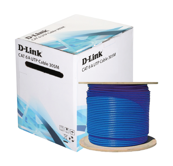 CABLE UTP CAT6A PVC 24AWG 500MHZ TR305M D-LINK