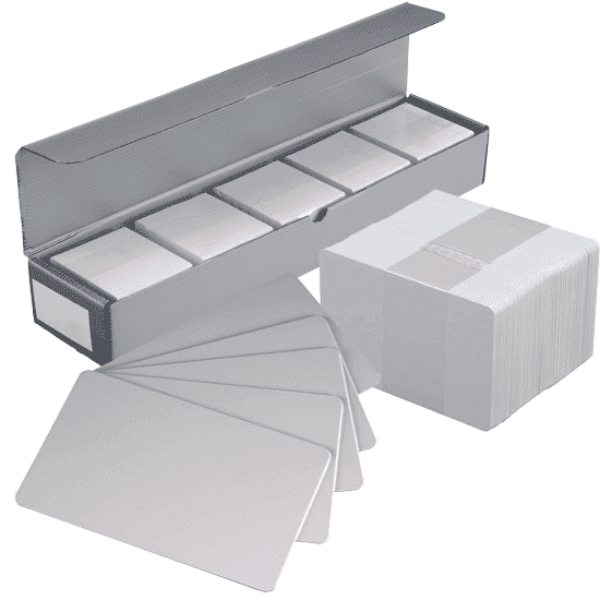 Carte PVC Vierge blanche imprimable