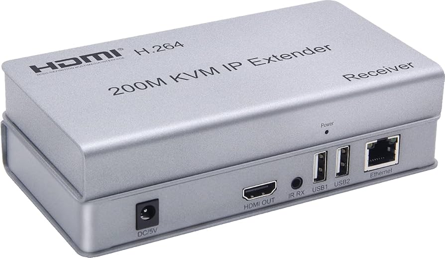 EXTENDER KVM HDMI+USB 200M