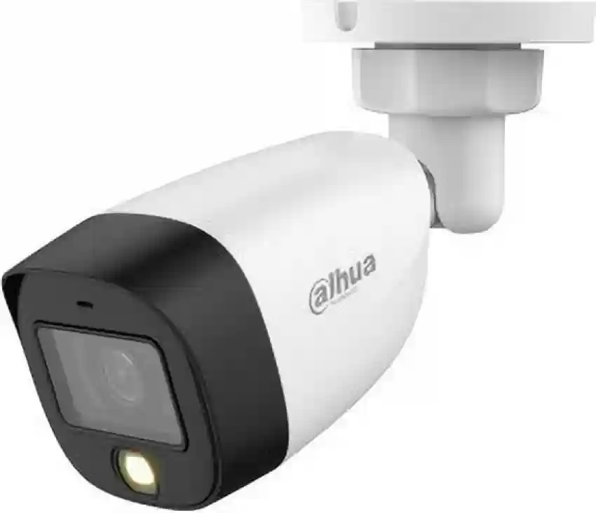 CAMERA HAC-HFW 1209 CP-LED HDCVI 1200 CMP-IL-A FULL COLOR AUDIO METAL 2MP