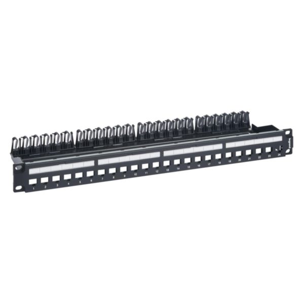 PANNEAU BRASSAGE 24 PORTS RJ45 KS  VIDE LEG632850