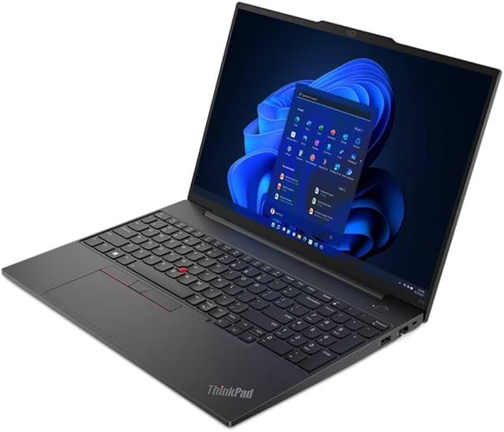 [PF57C1TS] LAPTOP ThinkPad E16 gen 1, Core i5-1335U,  16G (2x 8GB) DDR4 3200, 256G SSD PCIe, Wi-Fi 6, Bluetooth 5.3, Intel Iris Xe Graphics, Monitor WUXGA 16", Camera 720P HD RGB with Dual Microphone, Windows 11 Pro 64 ,AZERTY,Garantie 3ans