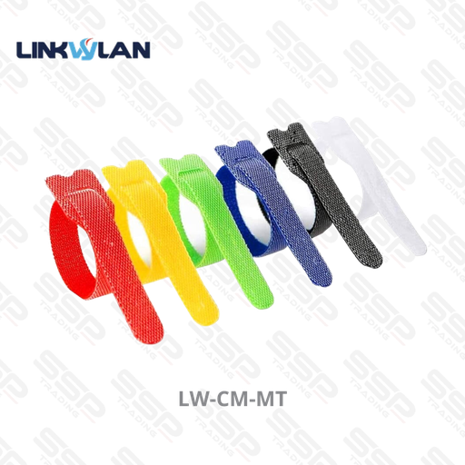 [LW-CM-MT] LW Scratch de rangement cables 20cm (paquet de 10 pcs) Multi Couleur 