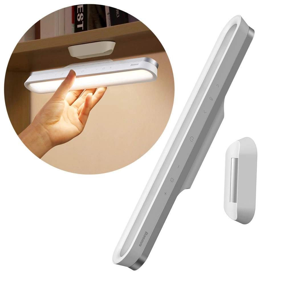 [magnetic LED] Baseus magnetic LED bedside lamp for home kitchen rom white