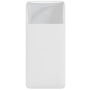 [10000mAh 20W] Baseus Batterie Externe 1x USB-C + 2x USB-A 10000mAh 20W Baseus Bipow Blanc