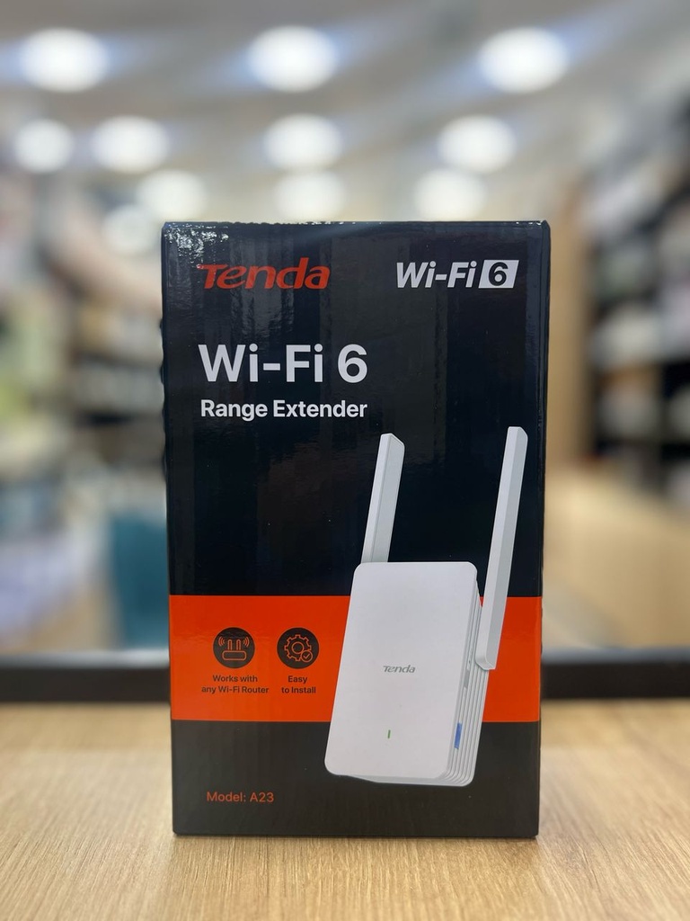 [TEN-A23] Tenda A23 Repeteur Wi-Fi 6 Puissant AX1500, Dual Band