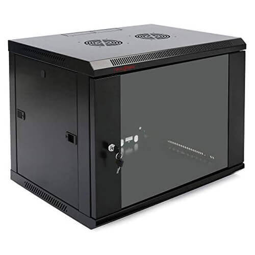 [QG5406] SiGMA Armoire De Brassage Mural 6U L520mm x P400mm, Noir