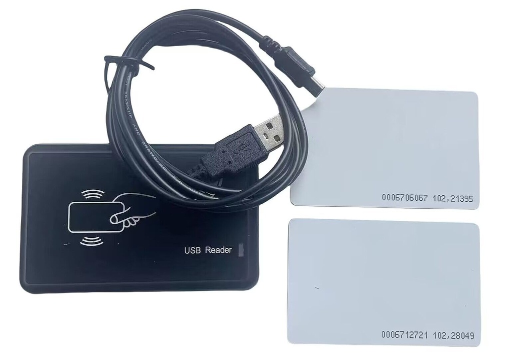 [8H10D-1] Lecteur de Carte RFID 125Khz USB  SmartPos Plug and Play 8H10D-1