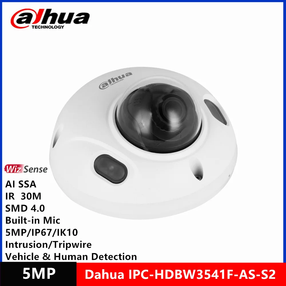 [DH-IPC-HDBW3541FP-AS] Camera IP Dahua Dome 5MP Fix WizSens HDBW3541FP-AS