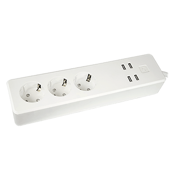 [NVS-PWSTRIPF-W] NIVIAN SMART POWER STRIP MULTIPRISE