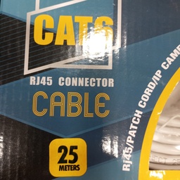 [UTPVNZN25M] Cable réseau Vnzane ( Certifié ) CAT6 UTP 25M Conductor : 8-7*0.15mm CCA Insulation: 0.98+0.02mm HDPE OD: 6.0+0.2mm PVC (MODEL: VN-N601) (Im)