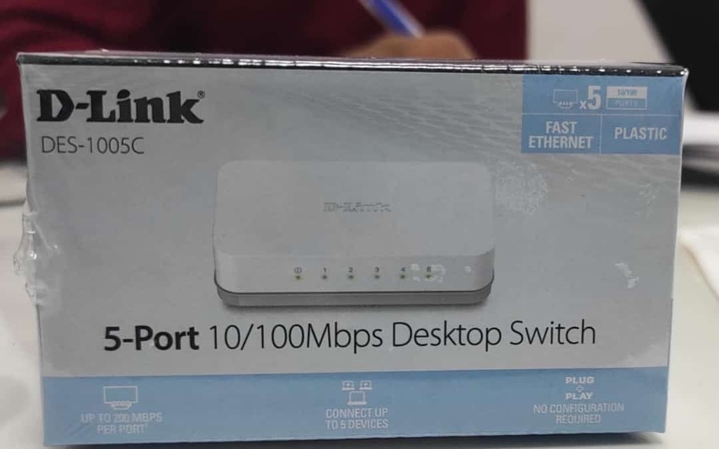 [DES-1005A] Switch 5 Ports D-Link DES-1005A