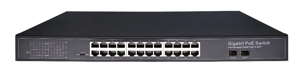 [MT-SWGPOEESD324US] Switch MACTECH POE 24 GIGA 2UPLINK 2SFP