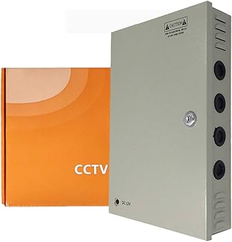 [12V10A9SORNG] Bloc d'Alimentation CCTV 12V10A 9 Sorties ORANGE