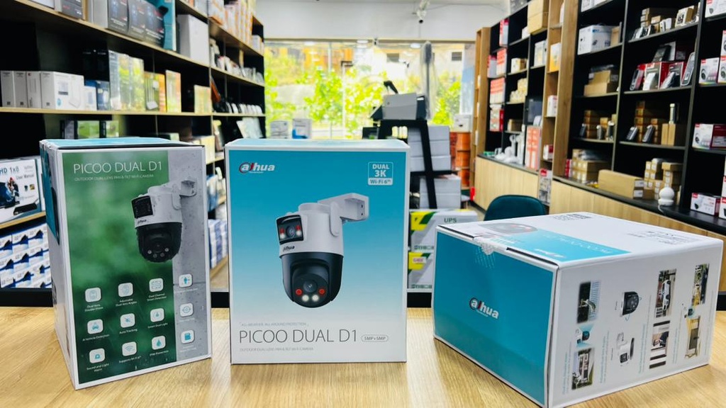 [DH-P5D-5F-PV] Caméra Dahua Wi-Fi Extérieure à double objectif 5+5MP DH-P5D-5F-PV