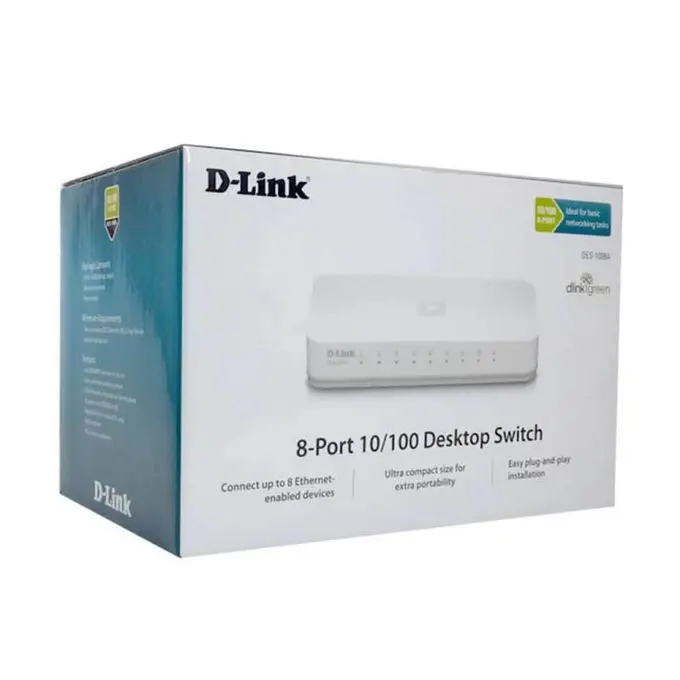[DES-1008A] Switch 8 Ports D-Link DES-1008A