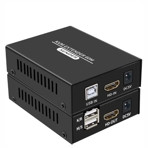 [EXTENDER HDMI+USB 60m] EXTENDER HDMI+USB 60m KVM AVEC AUDIO