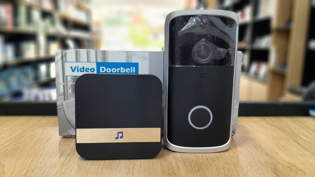 WiFi Doorbell Camera Video Visual Intercom With IR Alarm Night Vision Door Bell Home Wireless Security Camera Smart Bell Door