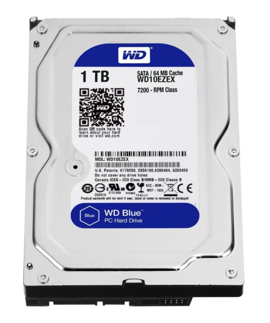[HDD1TB3.5] Disque dur  HDD 1 TB WD 3.5"