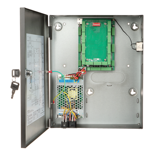 [DHI-ASC2204C-S] Access Controller 04 portes -  Four-door Multi-function DHI-ASC2204C-S  Supports TCP/IP, RS485, and Wiegand Protocols